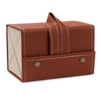 Fashion PU Leather Glasses Organizer Portable Multi-slot Folding Eyeglasses Holder Travel Storage Box Display Sunglasses Case by Hegichi