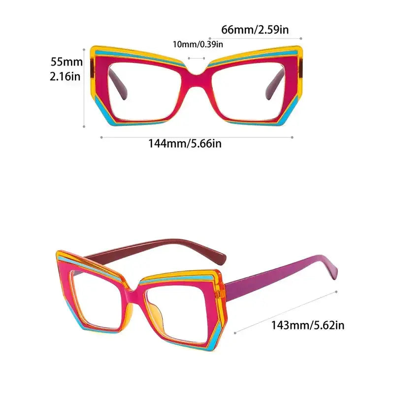 Vintage Cat Eye Blue Light Glasses – Prescription Ready by Adornity