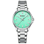 Classic Stainless Steel Watch – Quartz Luminous by Adornity