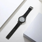 Women Skeleton Watch – Faux Mechanical Quartz Timepiece With Metal Mesh Band by Adornity