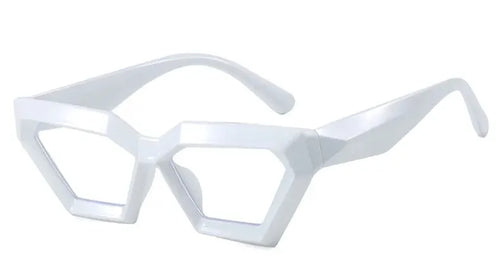 Adornity Limited Diamond Frame Blue Light Blocking Glasses For Women Geometric Style