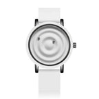 Personalized fashionable floating magnetic pointer free ball bearing creative simple waterproof quartz watch student women men by Adornity