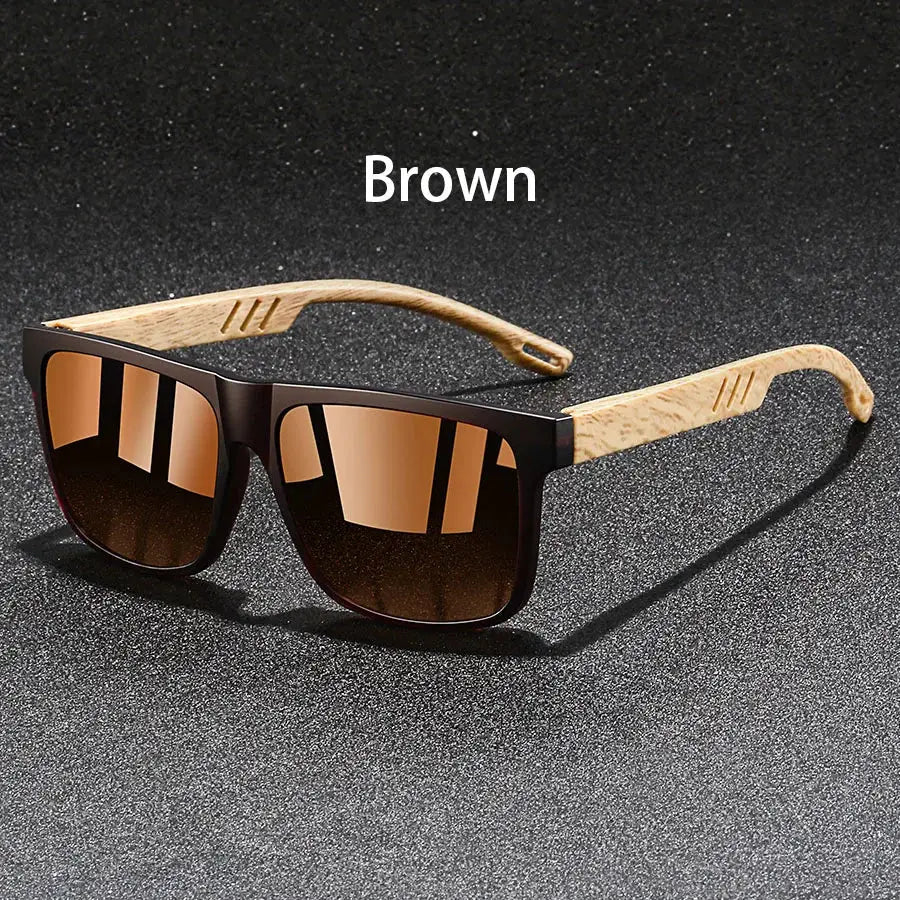 Fashion Vintage Square Colorful Square Frame Sunglasses Men Women Fishing Driving Fashion Brand Designer Lightweight Sun Glasses by Hegichi
