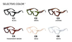 Adornity Diamond Shape Blue Light Glasses Diamond Collection Limited Edition For Women Premium Comfort