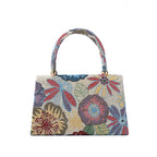 New trend flower decoration dinner bag fashion lady handbag celebrity travel storage bag wedding party evening dress gift bag by Hegichi