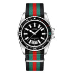 New fashionable men's nylon strap calendar watch, luxurious and simple business men's and women's night light quartz watch by Adornity