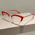 Korean Style Cat Eye Glasses – Blue Light Filter by Adornity