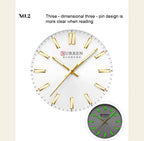 Classic Stainless Steel Watch – Quartz Luminous by Adornity