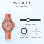 Minimal Quartz Watch – Waterproof Luminous Dial by Adornity
