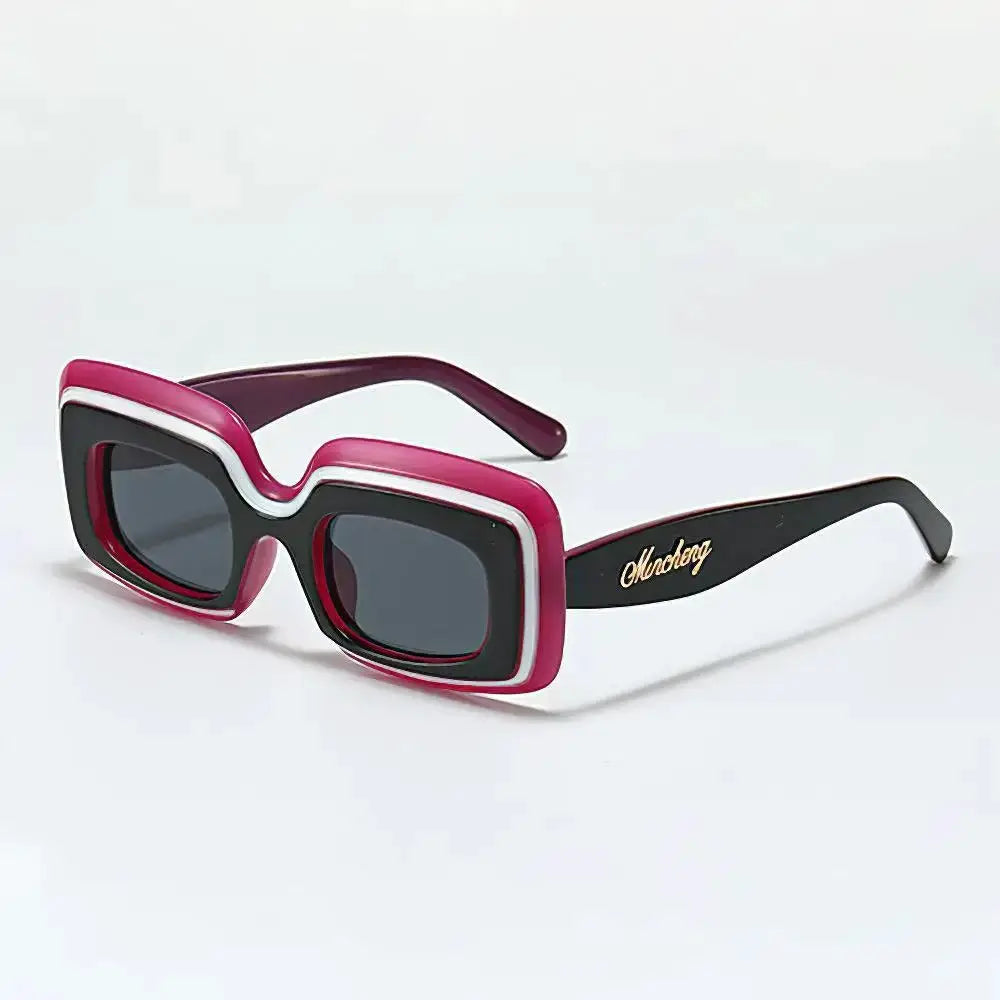 Retro Shades Luxury Sunglasses For Men Designer Famous Brand Square Sun Glasses Man Women Sunglass UV400 by Hegichi