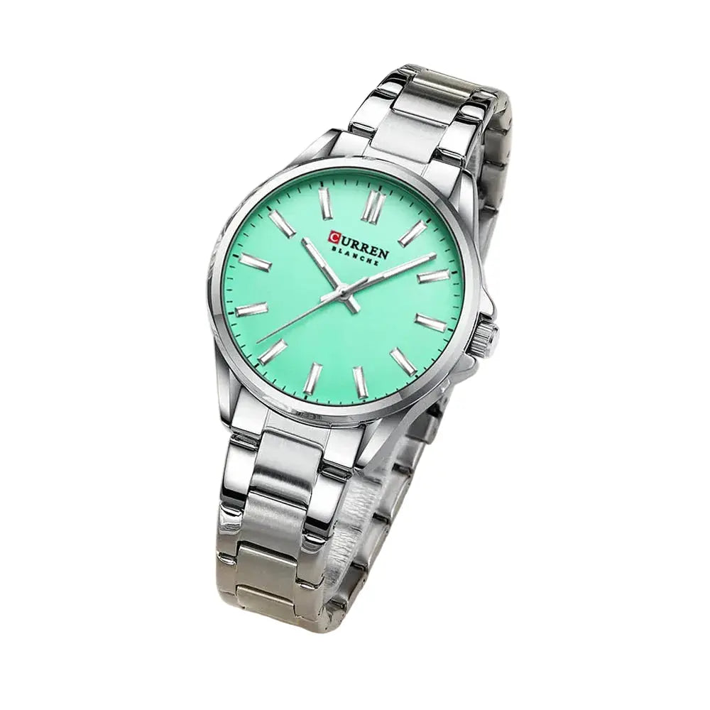 Classic Stainless Steel Watch – Quartz Luminous by Adornity