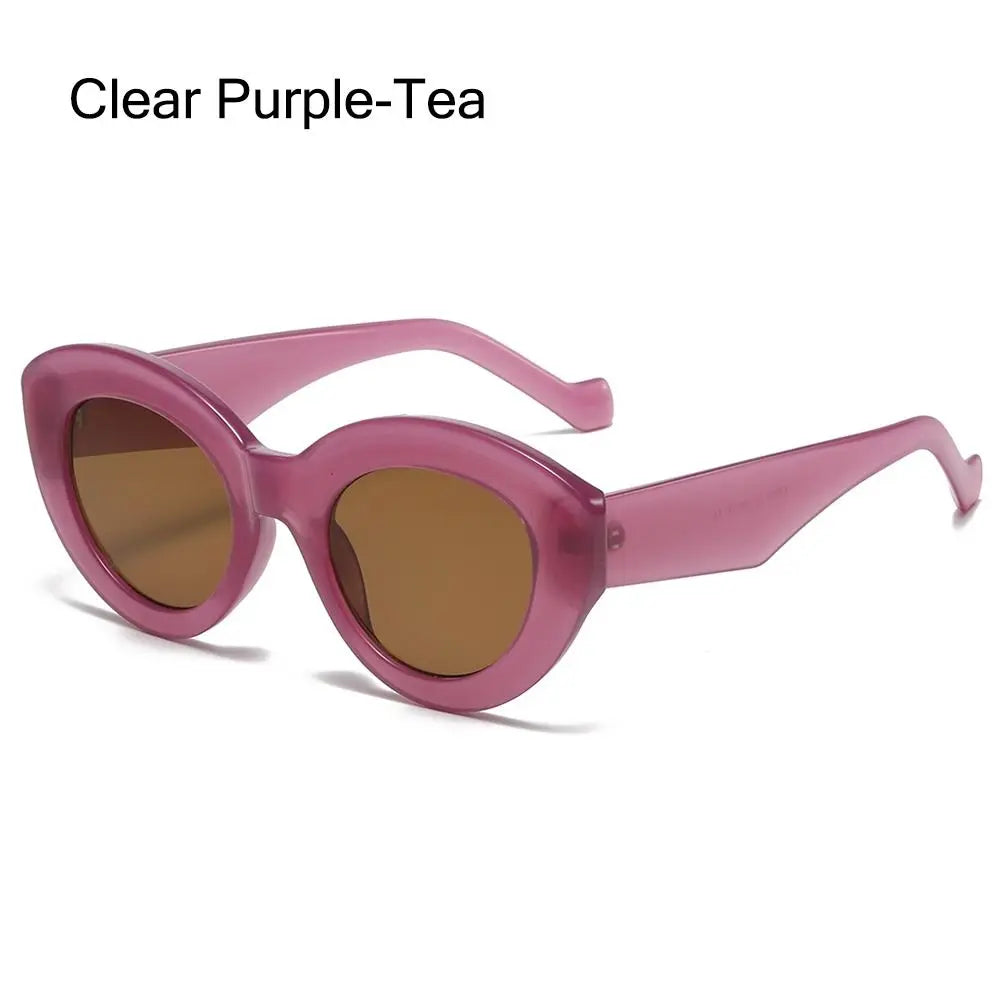 Oversized Sunglasses – Bold Cat-Eye Frame by Adornity