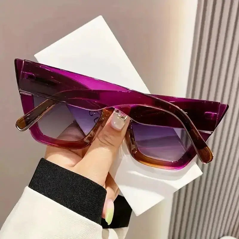 Oversized Cat-Eye Sunglasses – Vintage Frame by Adornity