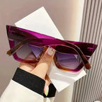 Oversized Cat-Eye Sunglasses – Vintage Frame by Adornity