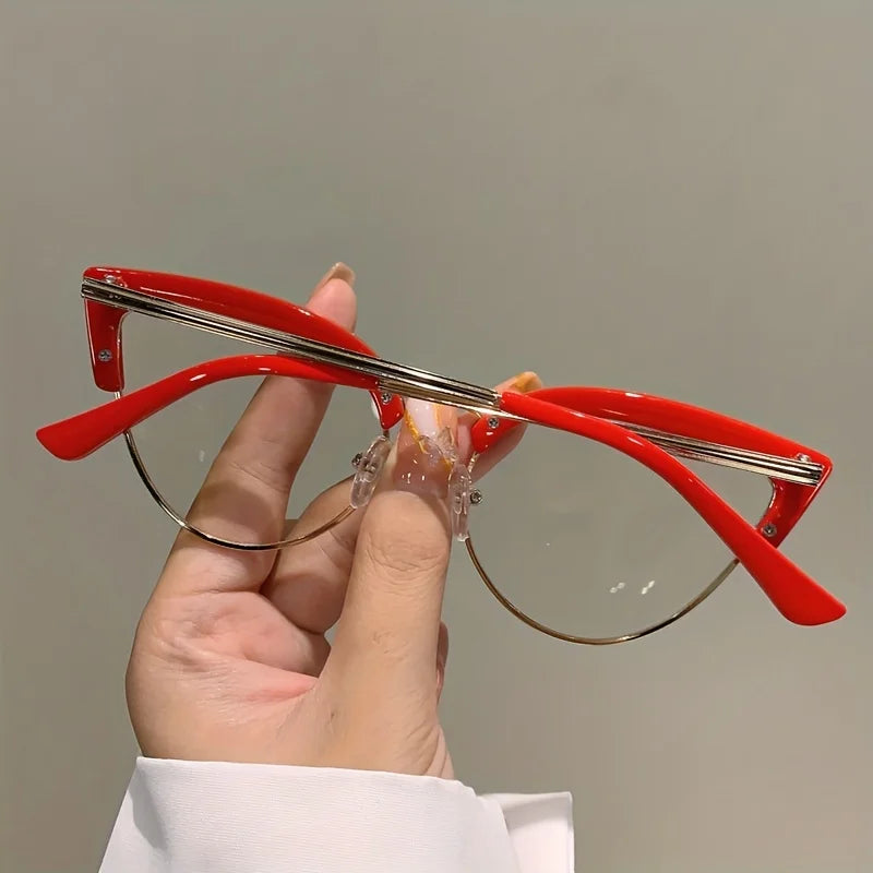 Korean Style Cat Eye Glasses – Blue Light Filter by Adornity