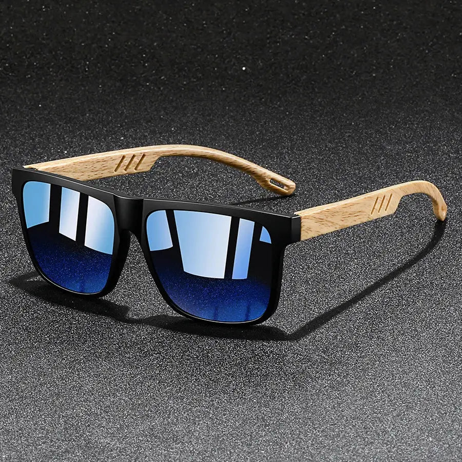 Fashion Vintage Square Colorful Square Frame Sunglasses Men Women Fishing Driving Fashion Brand Designer Lightweight Sun Glasses by Hegichi