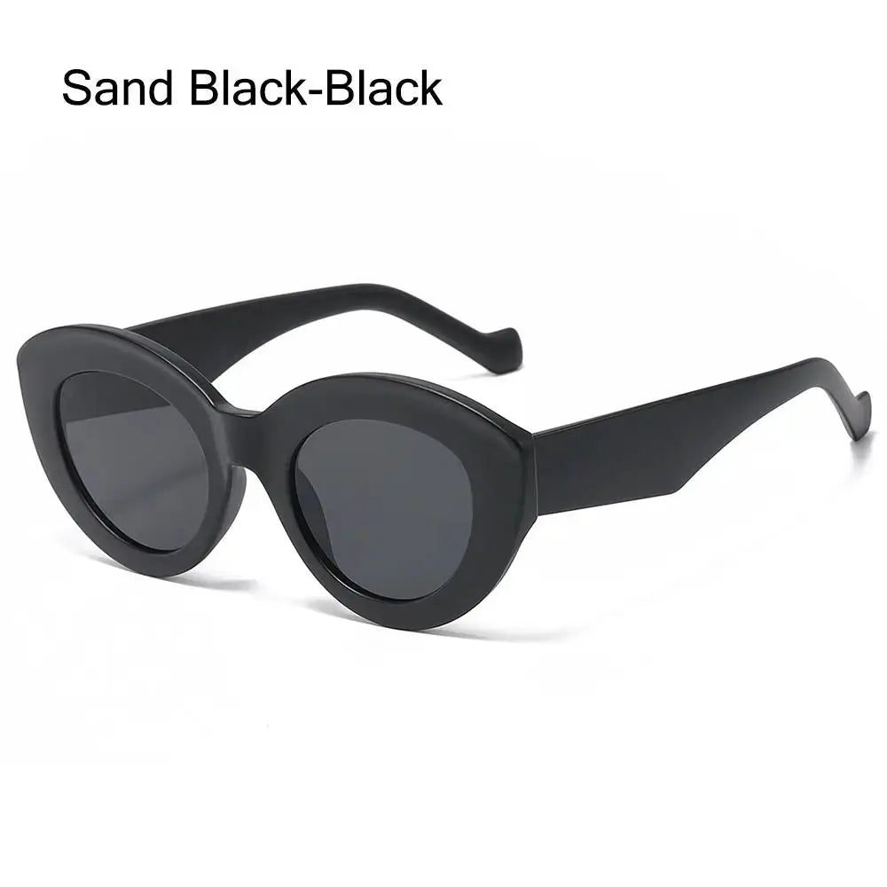 Oversized Sunglasses – Bold Cat-Eye Frame by Adornity