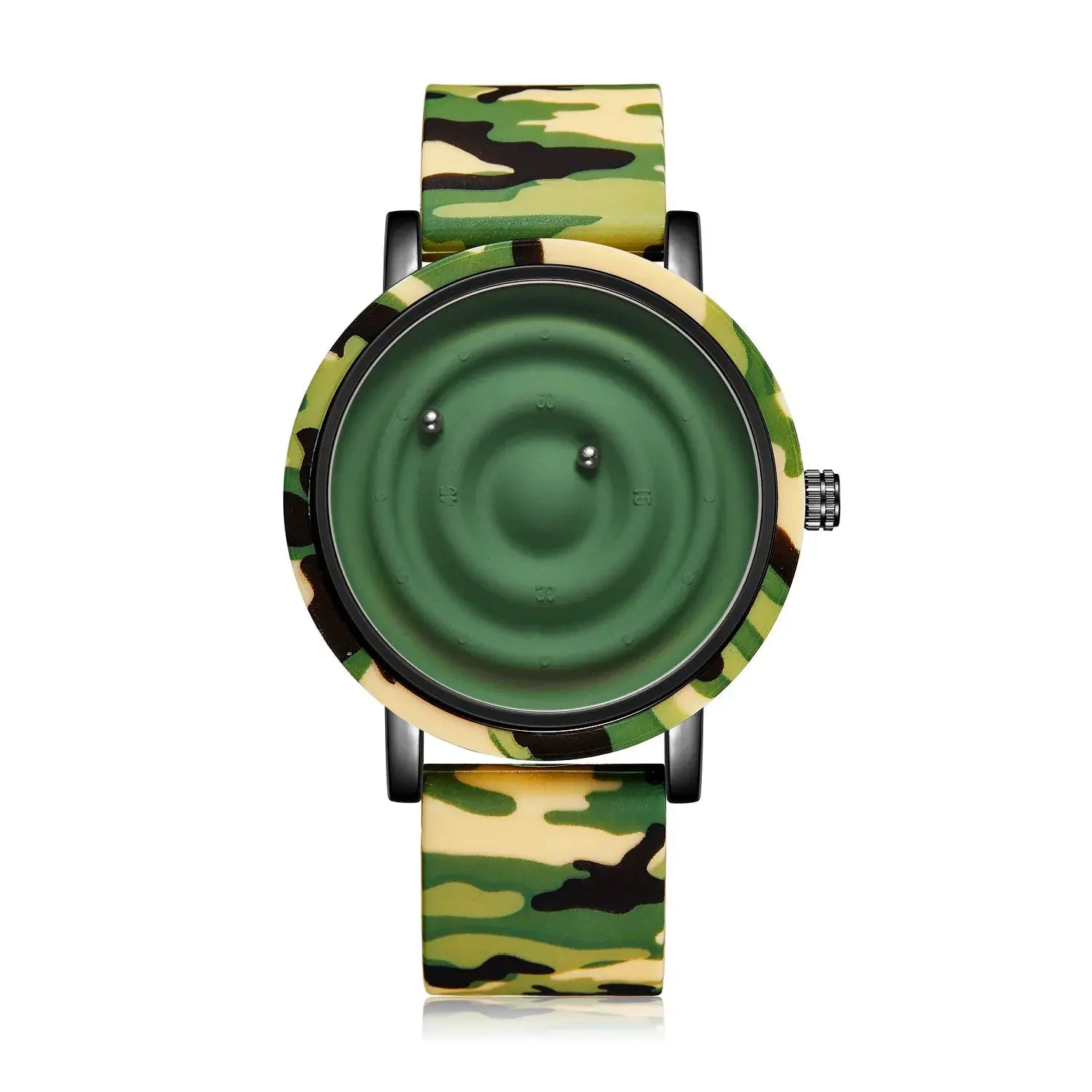 Personalized fashionable floating magnetic pointer free ball bearing creative simple waterproof quartz watch student women men by Adornity
