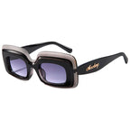 Retro Shades Luxury Sunglasses For Men Designer Famous Brand Square Sun Glasses Man Women Sunglass UV400 by Hegichi
