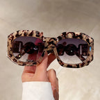 Oversized Rectangle Sunglasses – Vintage Frame by Adornity