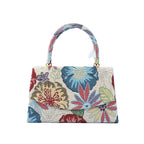 New trend flower decoration dinner bag fashion lady handbag celebrity travel storage bag wedding party evening dress gift bag by Hegichi