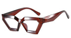 Diamond Shape Blue Light Glasses – Bold Frame by Adornity