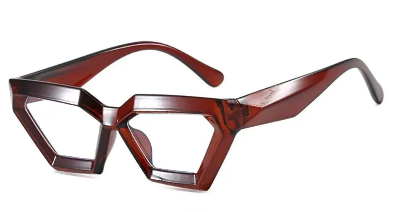 Diamond Shape Blue Light Glasses – Bold Frame by Adornity