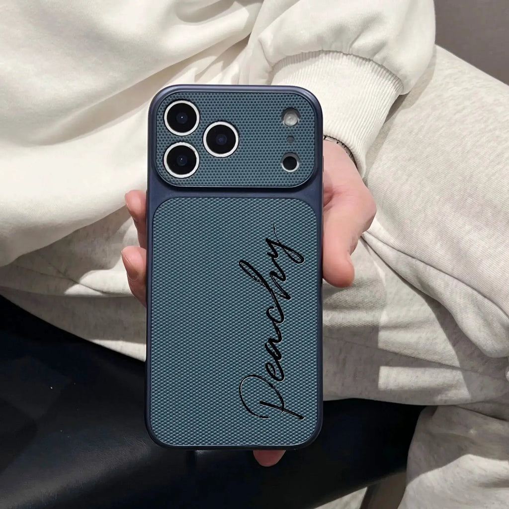 Personalized Leather Phone Case – iPhone 17 Series by Hegichi