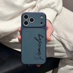 Personalized Leather Phone Case – iPhone 17 Series by Hegichi