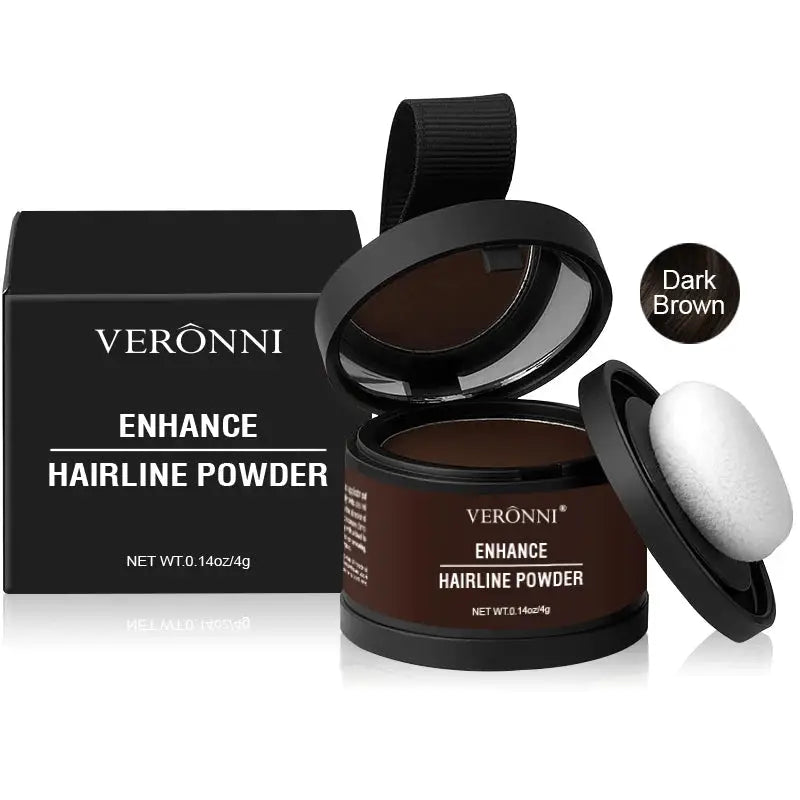14 Color Hair Line Powder Black Root Up Natural Instant Waterproof Hairline Shadow Concealer Coverage Paint Repair Fill In Hair by Adornity