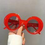 New Vintage Round Sunglasses Women Men Brand Circular Sun Glasses Female Oval Eyewear Sunglasses for Male Female Eyeglasses by Hegichi