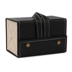 Fashion PU Leather Glasses Organizer Portable Multi-slot Folding Eyeglasses Holder Travel Storage Box Display Sunglasses Case by Hegichi