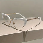 Korean Style Cat Eye Glasses – Blue Light Filter by Adornity