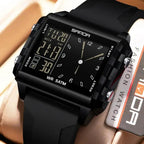 Digital Watch Square Dial Luxe Edition Limited Collection by Adornity