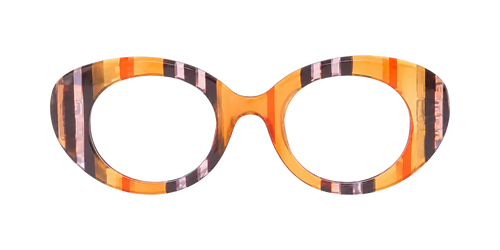 Anti-Blue Light Reading Glasses | Large Round Retro Frame | Prescription +0 to +6.0 virtual try-on asset